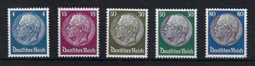 DR Mi 483, 488, 490, 492, 494 je **, 4x gep. Schlegel BPP, ME 244€