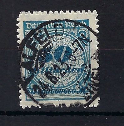 DR Mi 330 BP °, ungeprüft, Stempel falsch