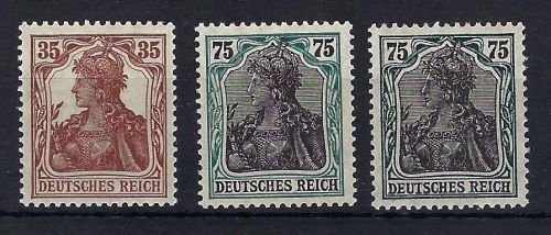 DR Mi 103 c **, 104 b/c **, Infla Berlin / Oechsner BPP, ME 135€