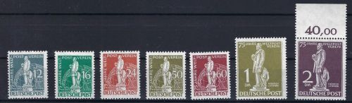 C) Berlin Mi 35-41 **, Mi 41 P OR, ME 750€