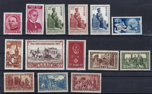 C) Saarland Teil Jahrgang 1950 **, ME 309€