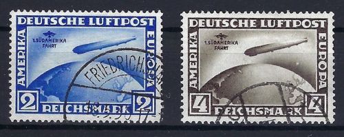 C) DR Südamerikafahrt Mi 438-439 y ° einwandfrei, FA Schlegel BPP
