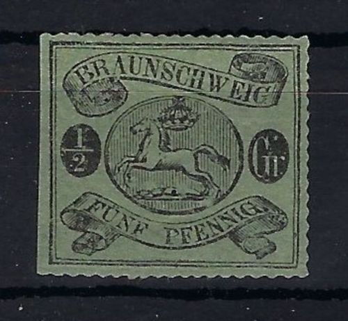 C) Braunschweig Mi 10 B * mit Gummi, ME 250€