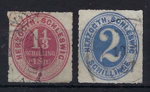 A) Schleswig Holstein Mi 15-16 ° gepr. Møller BPP, ME 150€
