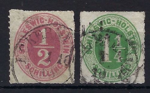 A) Schleswig Holstein Mi 8-9 ° gepr. Møller BPP, ME 85€