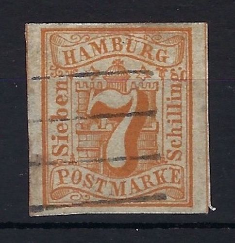A) Hamburg Mi 6° breitrandig in Luxus Qualität, gep. lange BPP, ME 70€