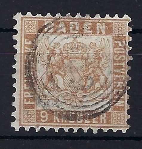 A) Baden Mi 20 b ° gep. Englert BPP, ME 120€
