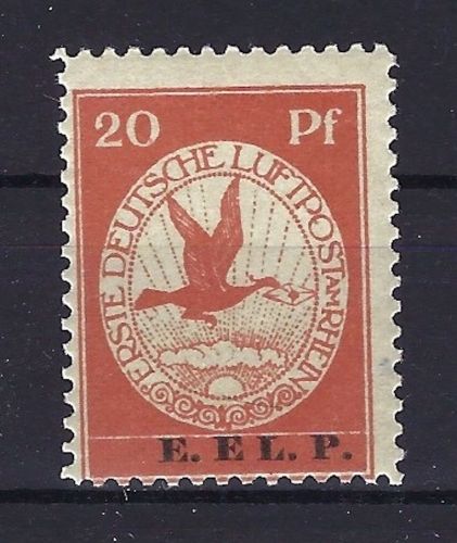 C) DR Flugpost 1912 Mi VI ** mit Gumi, bep. Grabowski BPP, ME 450€
