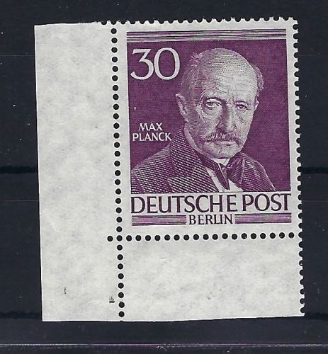 A) Berlin Mi 99 ** Eckrand UL in einwandfreier Qualität