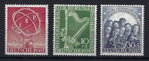 A) Berlin Jahrgang 1950 ** komplett in einwandfreier Qualität