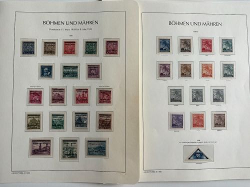 A) Böhmen und Mähren komplett ** ohne Theresienstadt