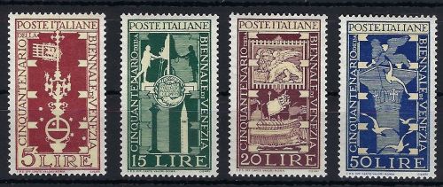 A) Italien Mi 767-770 ** in guter Qualität, ME 70€