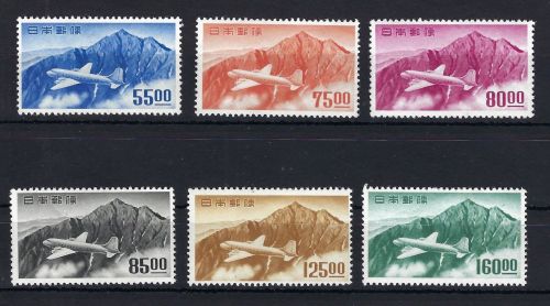 C) Japan Mi 576-581 *, Manukowski Bestand / Den Haag, ME für ** = 500€