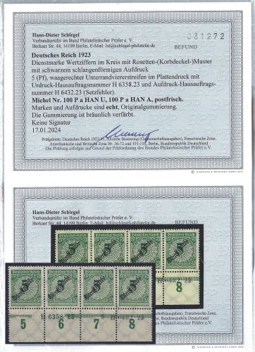 A) DR Dienst Mi 100** UR 4er-Str., HAN U / HAN A (Setzfehler)