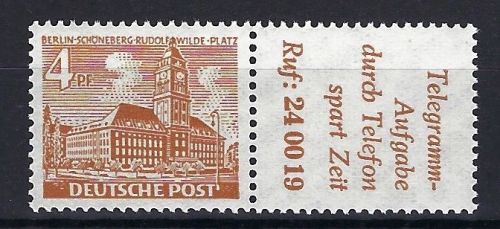 A) Berlin Zusammendrucke W 29 ** einwandfrei, ME 80€
