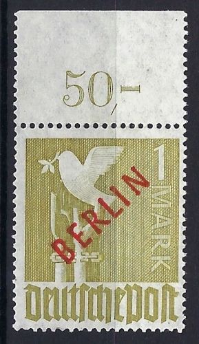 A) Berlin Mi 33 P OR dgz ** gepr. Schlegel BPP, ME 1.200€