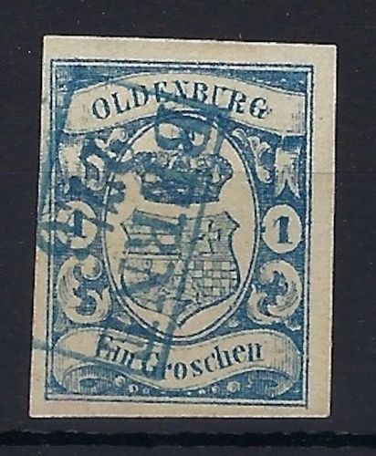 C) Oldenburg Mi 12 a ° voll-breitrandig, Luxus, ME 220€