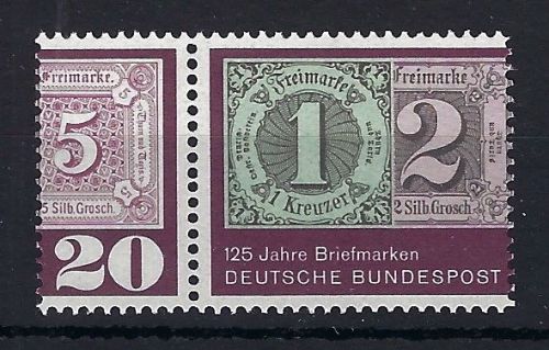 A) Bund Besonderheiten, Mi 482 ** stark verzähnt