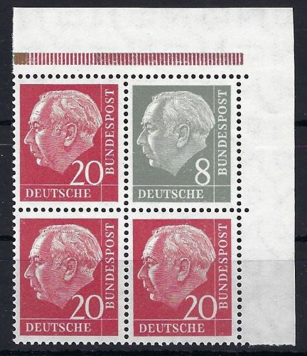 A) Bund ZD W23 YII ER ** einwandfrei, gep. Schlegel BPP, ME 180€