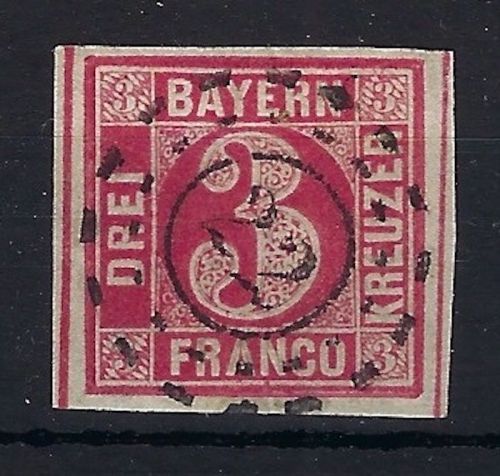 A) Bayern Mi 9 a ° breitrandig ideal gest. oMR 22 Aschaffenburg, Luxus
