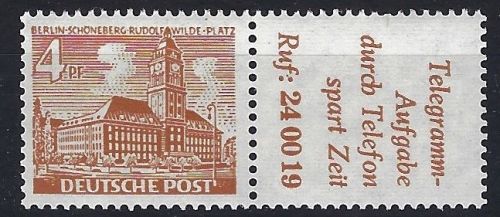 A) Berlin Zusammendrucke W 29 ** einwandfrei, ME 90€