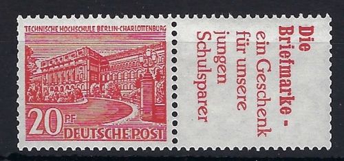 A) Berlin Zusammendrucke W 17 ** einwandfrei, ME 90€