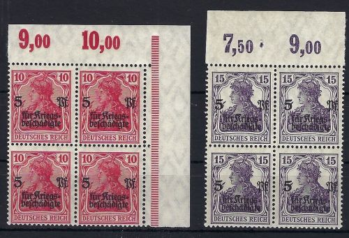 C) DR Mi 105a-106c P OR ** gepr. I. berlin/Dr. Oechsner BPP, ME 496€