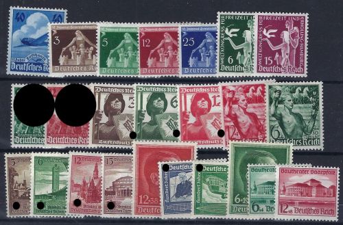 A) DR postfrische Zusammenstellung aus Mi 603-674, ME 286€