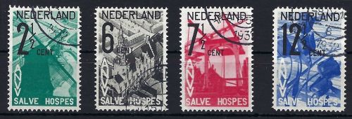 A) Niederlande Mi 249-252 °, ME 55€