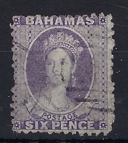 A) Bahamas Mi 3 Da °, ME 700€, Zähnung mangelhaft