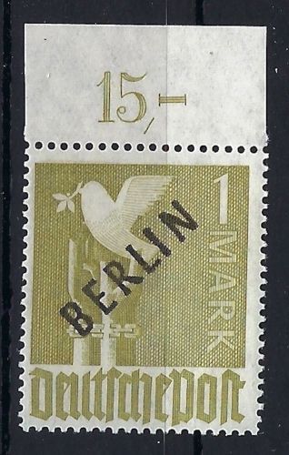 A) Berlin Mi 17c P OR ** tiefst gepr. Schlegel BPP, ME 180€
