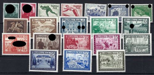 A) DR postfrische Zusammenstellung aus Mi 546-713, ME 440€