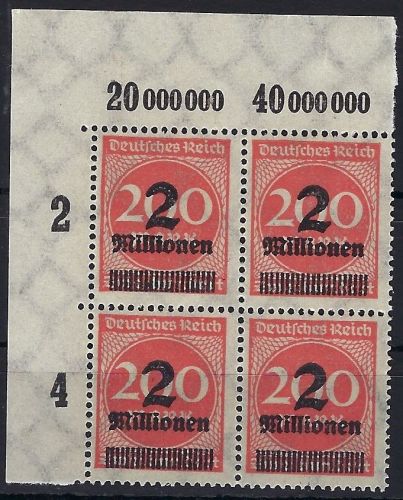 A) DR Mi 309 Ac P OR ** gepr. Infla Berlin, ME 88€