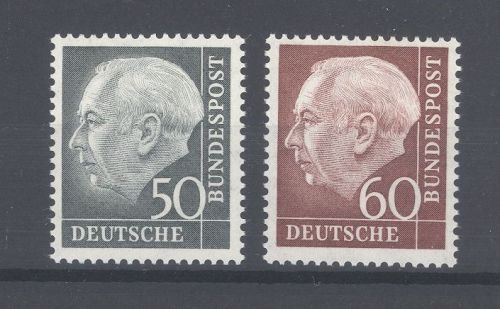 Bund Mi.Nr. 189-90 aus Heuss I **