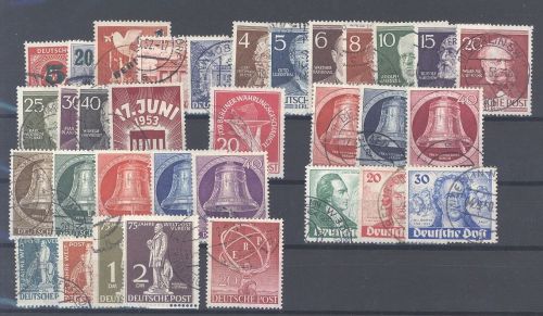 Berlin, gestempelter Posten mit auch besseren Werten und Sätzen