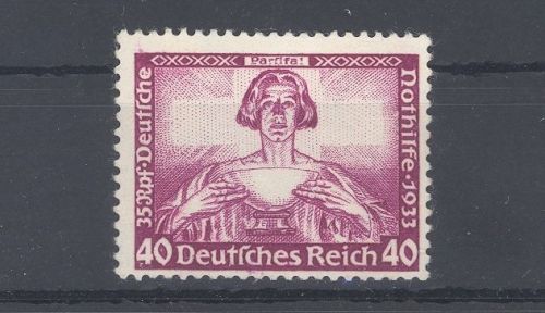 Dt. Reich Michel Nummer 507, 40 Pfg. Wagner 1933 **, geprüft BPP