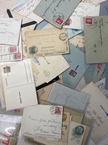 Deutschland, umfangreicher Belege Bestand aus dem Elsass