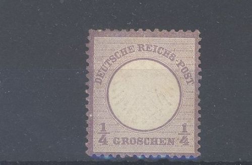 Dt. Reich Mi.Nr. 1, 1-4 Groschen Brustschild ungebraucht *