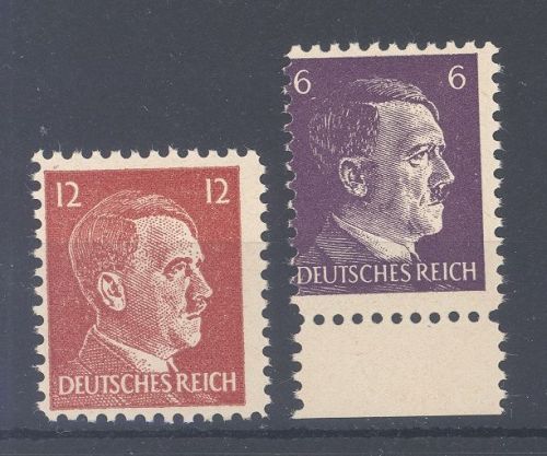 Dt. Reich, Propagandafälschung Mi.Nr. 15-16 **