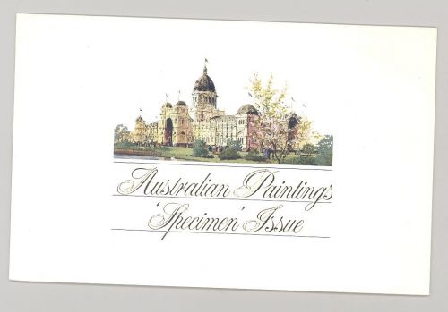 Australien, Specimen Marken 1977-81 ** im Folder