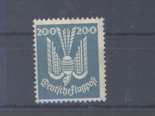 Dt. Reich Michel Nummer 349 200 Pfg. Flugpost 1924 **
