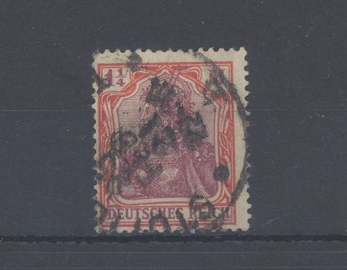 Dt. Reich Mi.Nr. 151 Y, 1 1-4 M. Freimarke 1920 gestempelt, geprüft