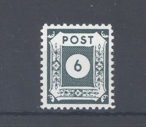 SBZ Michel Nummer 43 D IIb, 6 Pfg. Freimarke 1945 **, geprüft BPP