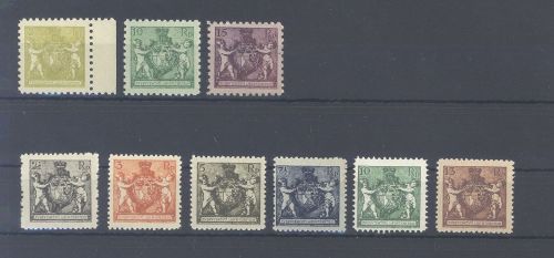 Liechtenstein, ** Posten Michel Nummer 45-52