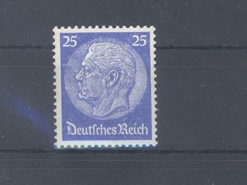 Dt. Reich Michel Nummer 522b, 25 Pfg. 1933-36 Farbe b **, geprüft BPP