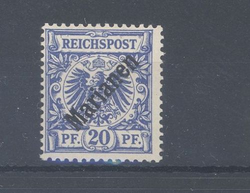 Dt. Kolonien Marianen Michel Nummer 4 I, 20 Pfg. 1899-1900 *, gp. BPP