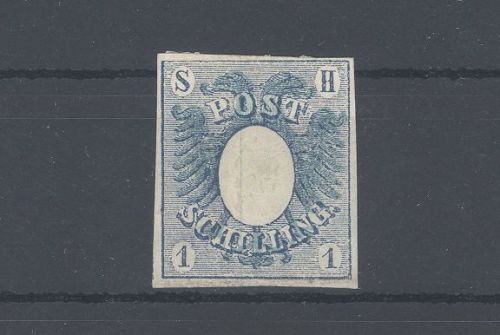 Schleswig Holstein Michel Nummer 1, 1 S. 1850 ungebraucht (*)