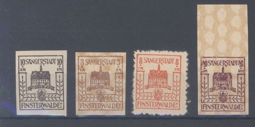 Dt. Lokalpost Finsterwalde, 4 ** bessere Werte als Posten