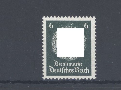Dt. Reich Dienst Michel Nummer 135y aus Dienst 1934-38 **, gp BPP
