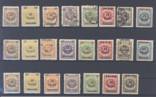 Memel Lit. Besetzung Michel Nr. 206-29 fast komplett */gestempelt